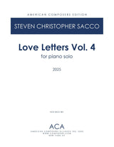 Sacco: Love Letters - Volume 4