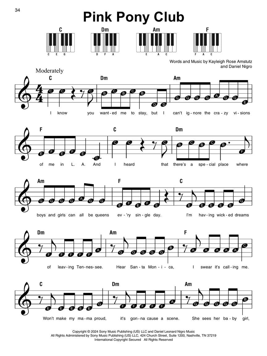 Super Easy Songbook: Pop Hits
