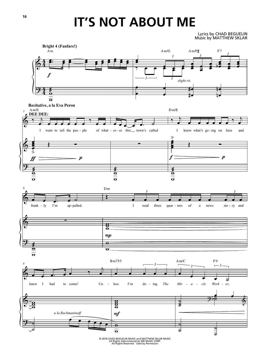 The Prom - Vocal Selections