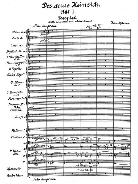 Pfitzner: Der arme Heinrich