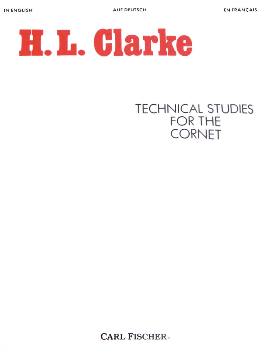 Clarke: Technical Studies - Cornet
