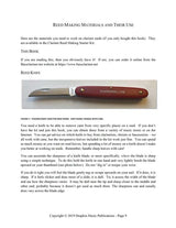 How to Work on Clarinet Reeds