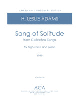 H.L. Adams: Song of Solitude