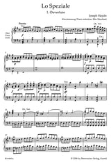 Haydn: Lo Speziale, Hob. XXVIII:3