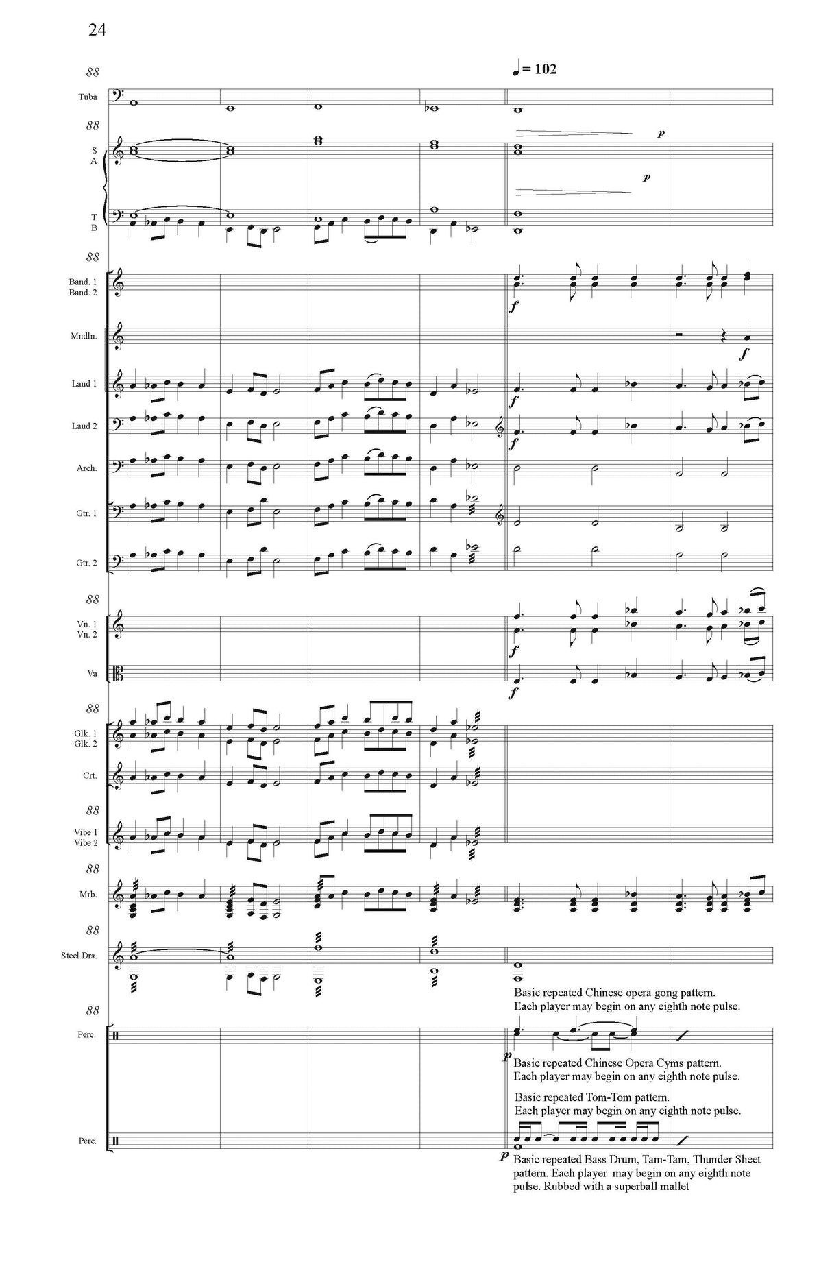 Udow: The Twelve Labors of Hercules (Version for Strings, Plucked Strings, Choir, Percussion, Brass, Steel Drums, & Narrator)