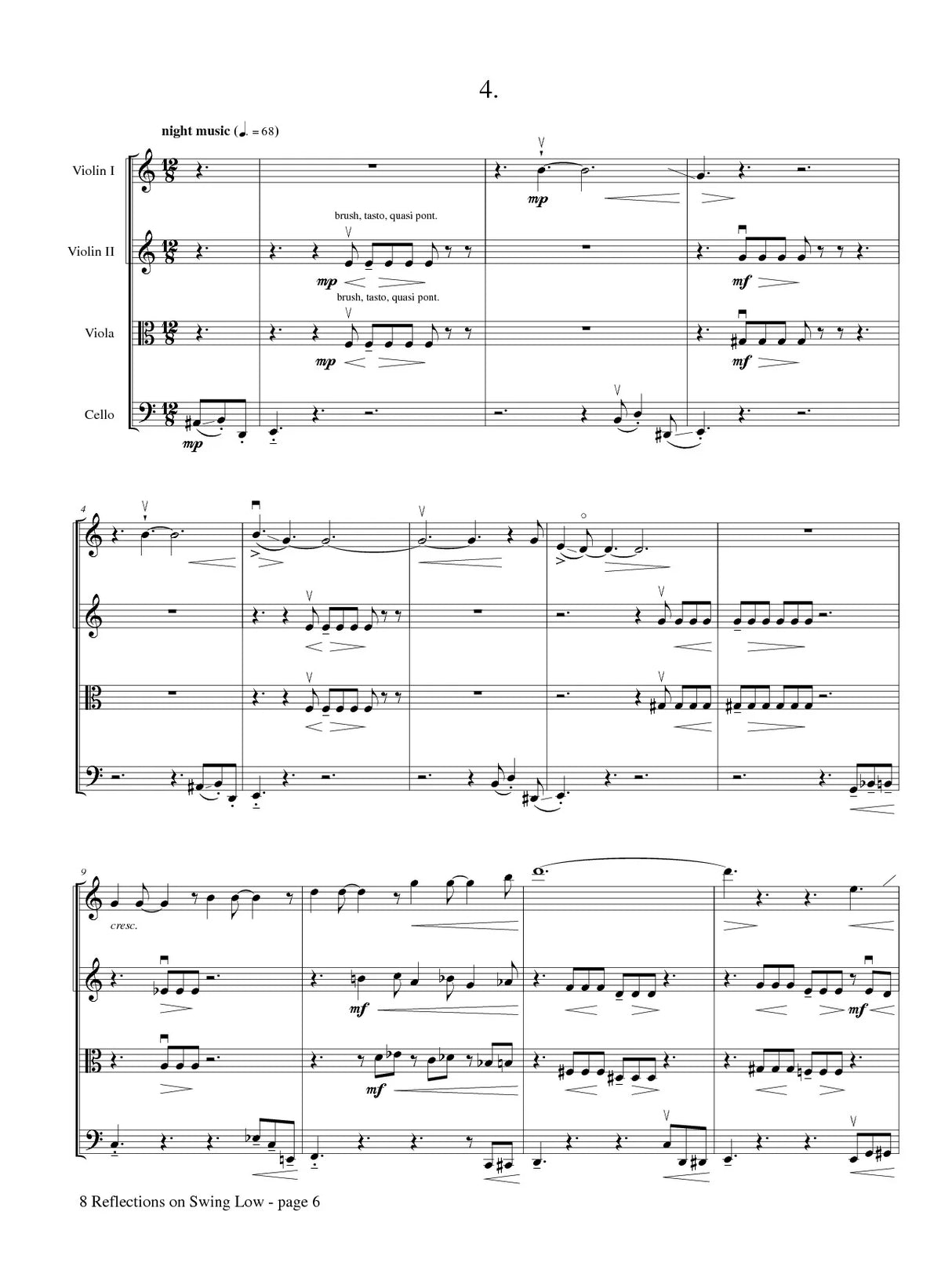 Benshoof: 8 Reflections on Swing Low