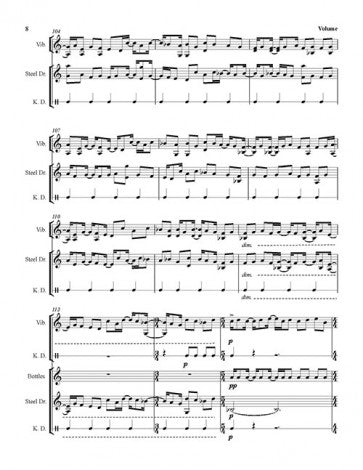 Mazzoli: Volume (Version for Steel Drum & Vibraphone)