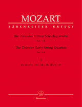 Mozart: The 13 Early String Quartets - Volume 1 (K. 80, 155-157)