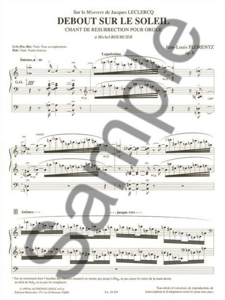 Florentz: Debout Sur Le Soleil