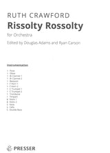 Crawford: Rissolty Rossolty