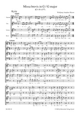 Mozart: Missa brevis in G Major, K. 49 (47d)