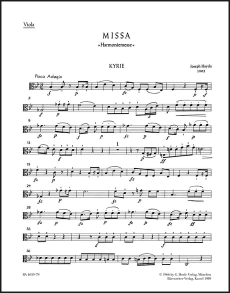 Haydn: Missa in B-flat Major, Hob. XXII:14