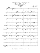 Holst: Second Suite in F, Op. 28, No. 2 (arr. for clarinet choir)