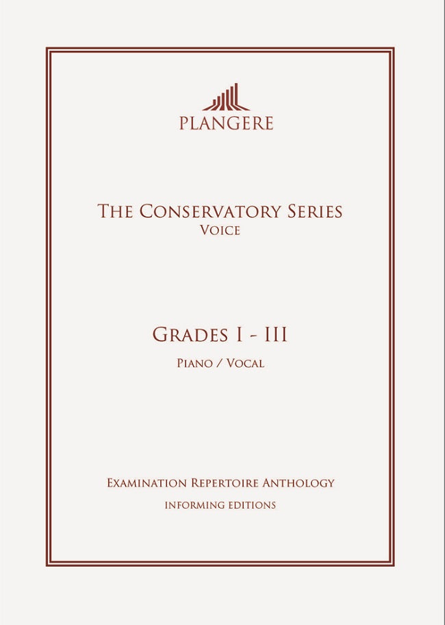 The Conservatory Series - Voice Grades 1-3