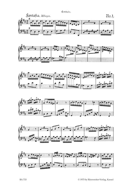 Telemann: 36 Fantasies, TWV 33:1-36