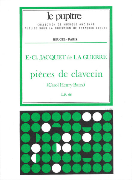Jacquet de La Guerre: Pièces de clavecin – Ficks Music