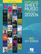 Popular Sheet Music of the 2020s for Easy Piano