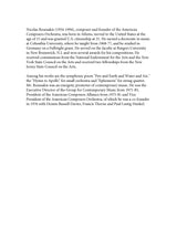 Roussakis: Piano Sonata