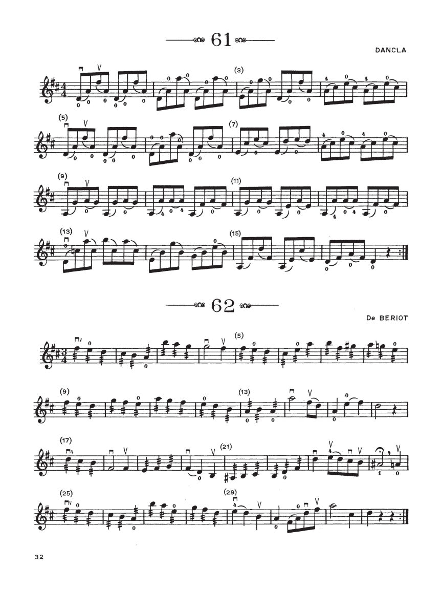 First Etude Album for Violin