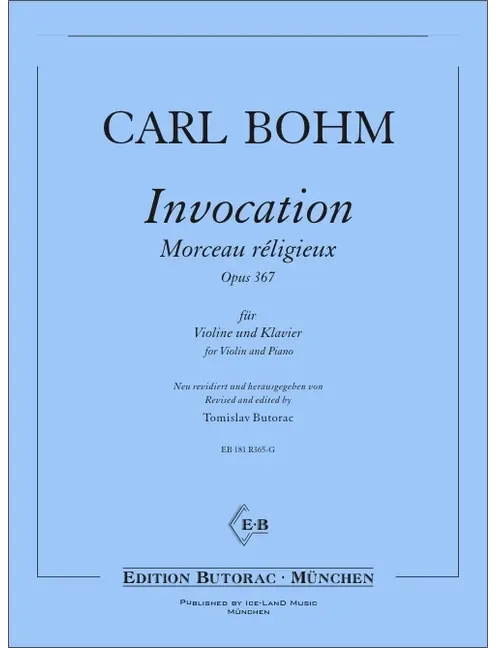 Bohm: Invocation, Op. 367