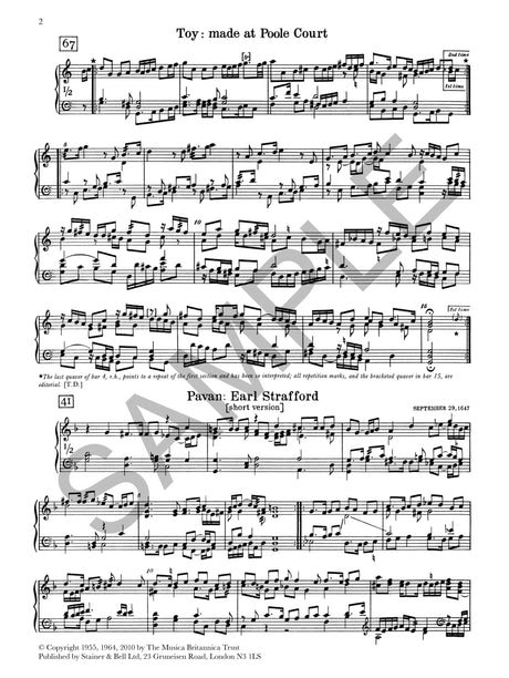 Tomkins: 15 Dances from Musica Britannica