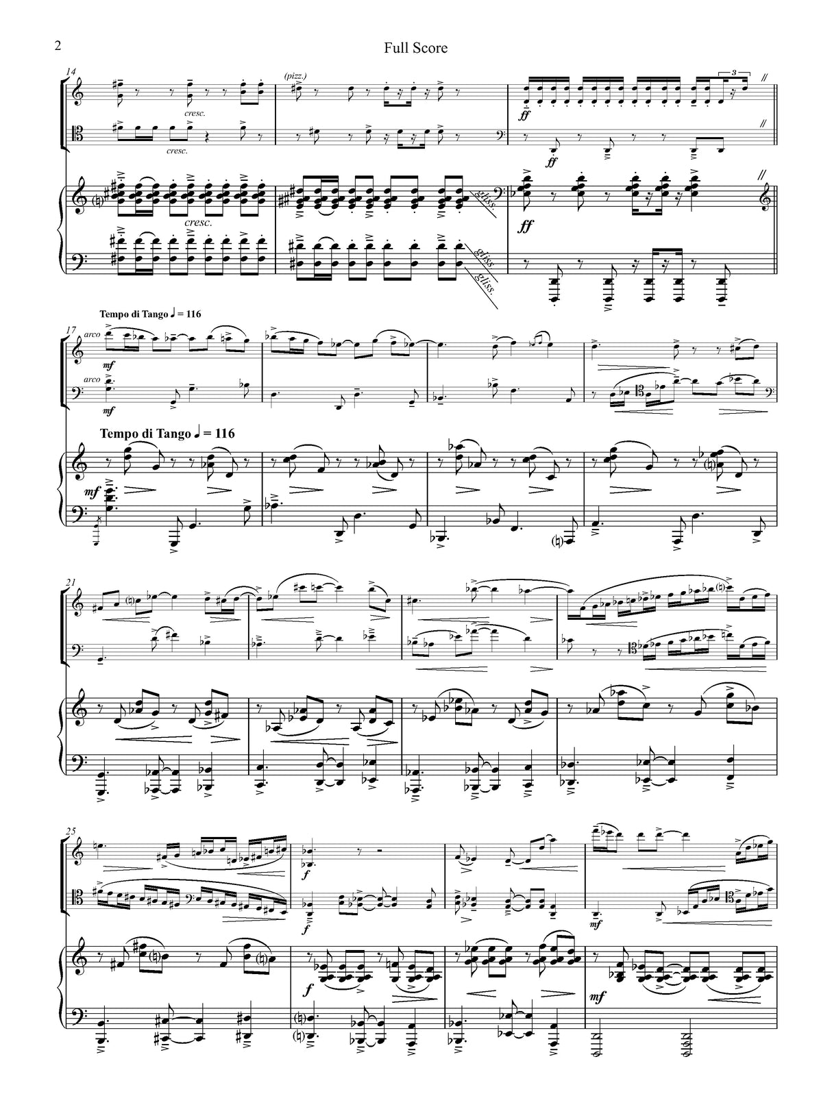White: Trio Tango