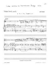 Eaton: Lines Written on Westminster Bridge 1816