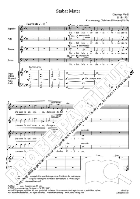 Verdi: Stabat Mater