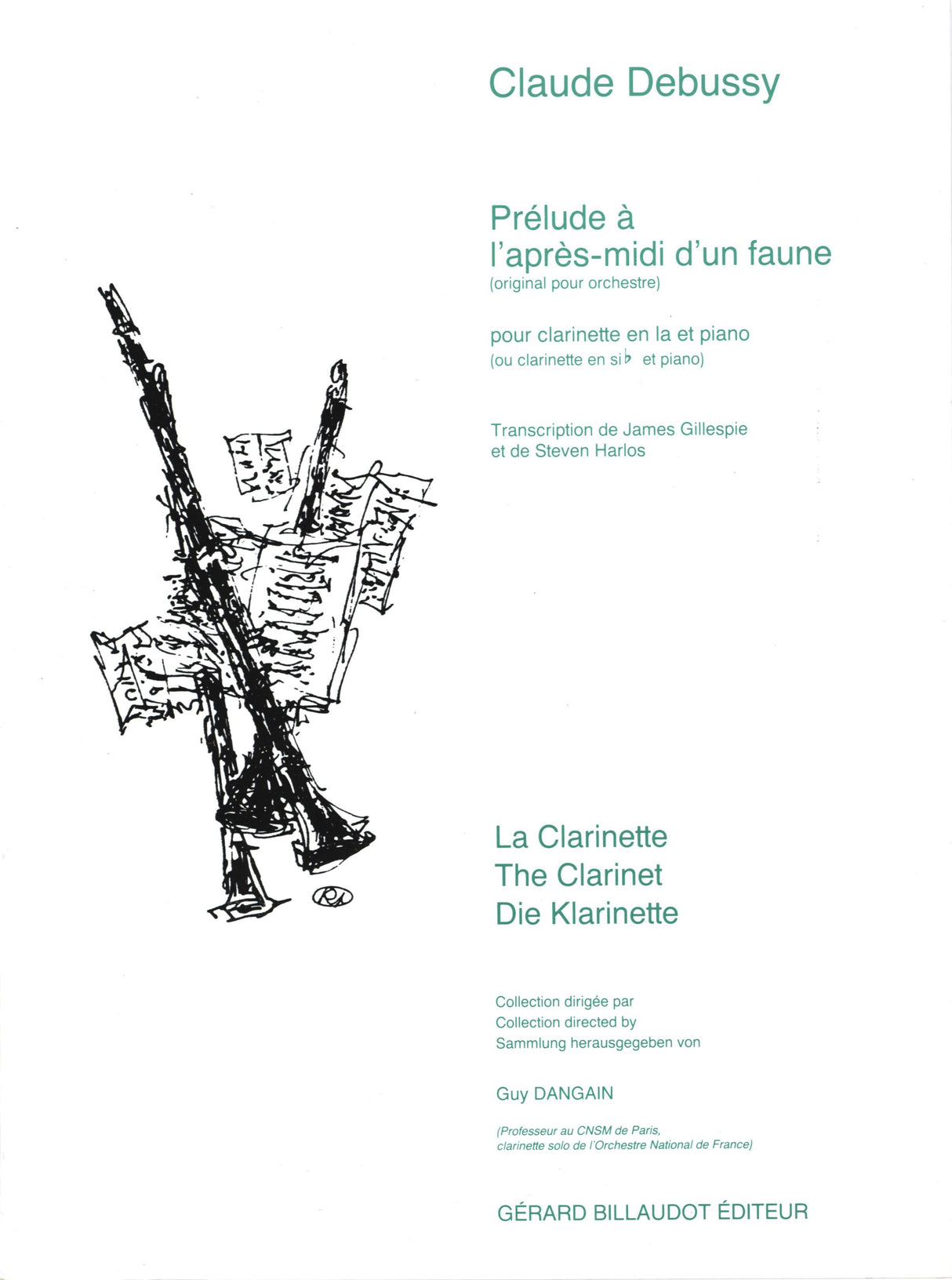 Debussy: Prélude à l'après-midi d'un faune (arr. for clarinet & piano)