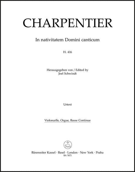 Charpentier: In nativitatem Domini canticum, H. 416