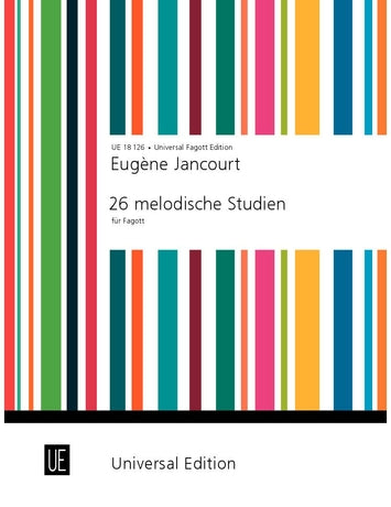 Jancourt: 26 Melodic Studies