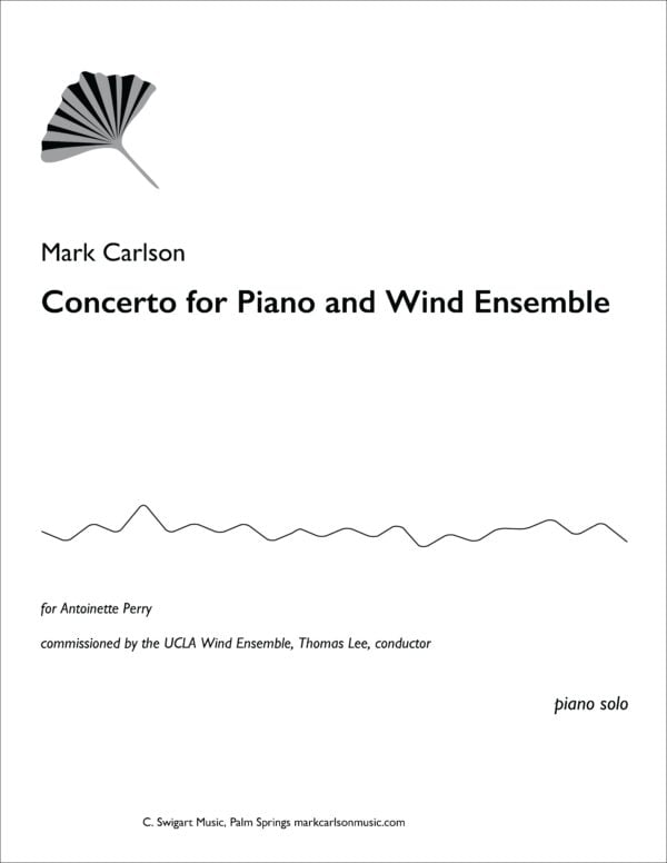 Carlson: Piano Concerto