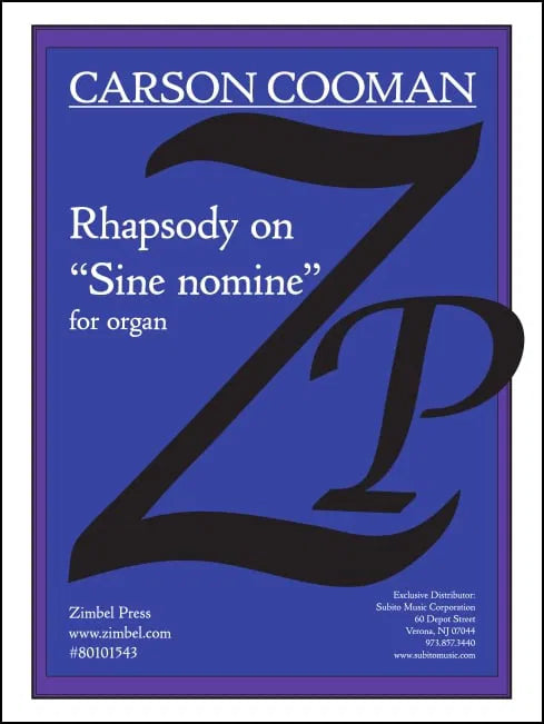 Cooman: Rhapsody on "Sine nomine"