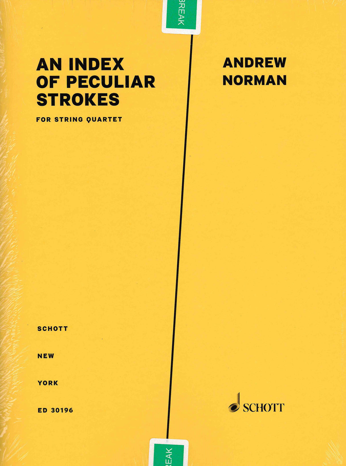 Norman: An Index of Peculiar Strokes