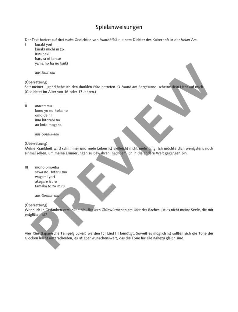 Hosokawa: 3 Love Songs