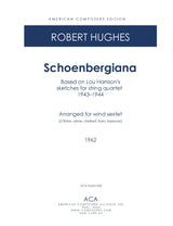 L. Harrison: Schoenbergiana (arr. for wind sextet)