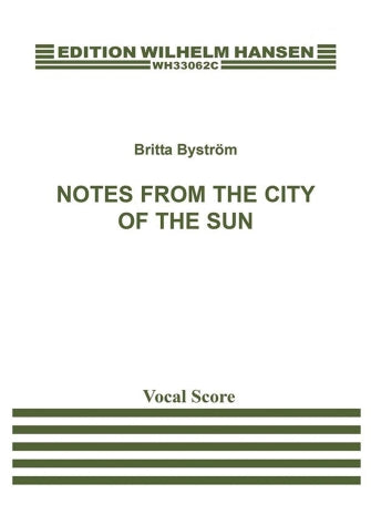 Byström: Notes from the City of the Sun