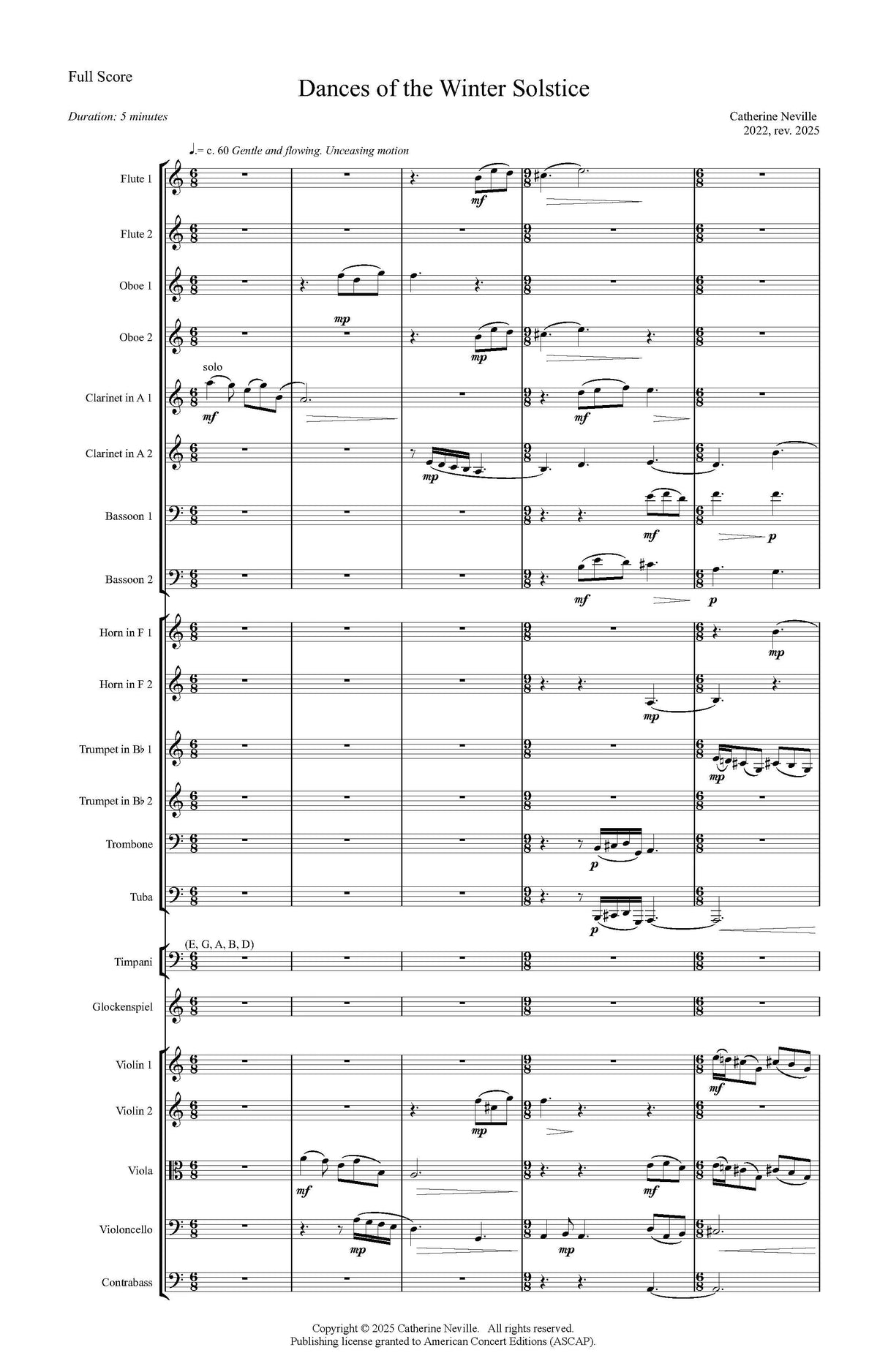 Neville: Dances of the Winter Solstice