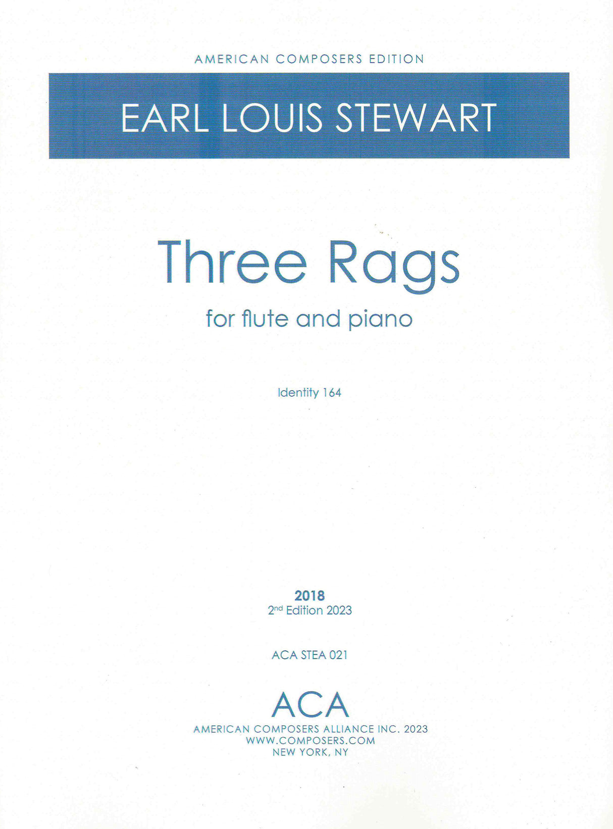 Stewart: Three Rags