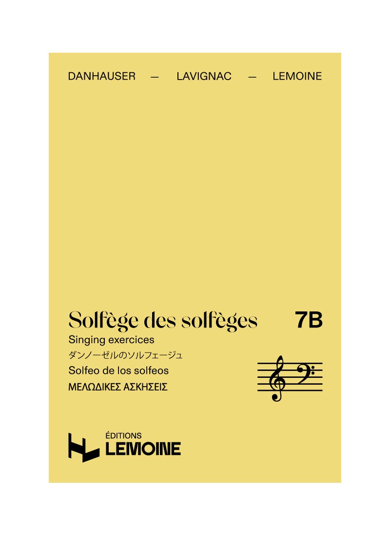 Solfège des Solfèges - Volume 7B