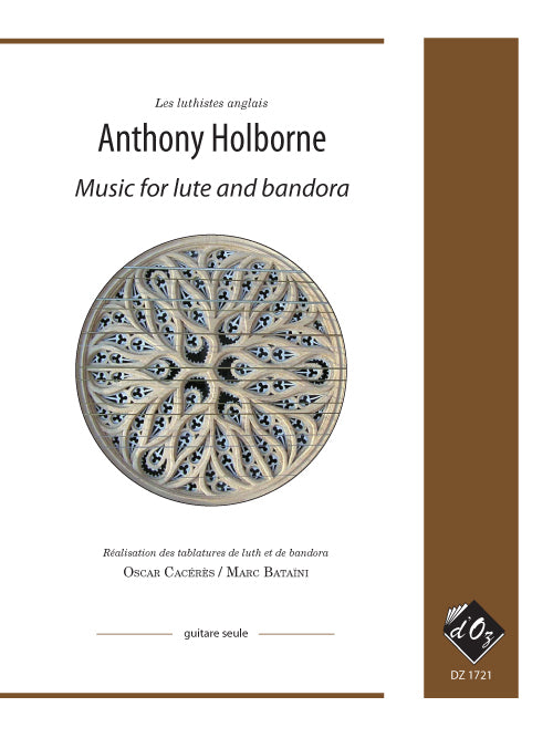 Holborne: Music for lute and bandora, vol. 1