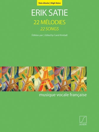 Satie: 22 Songs – Ficks Music