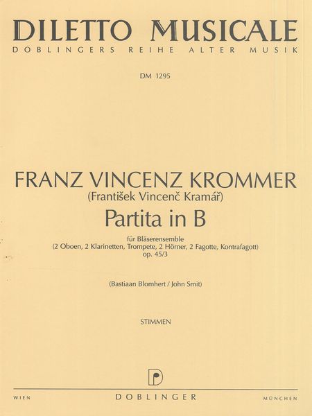 Krommer: 3 Partiten, Op. 45, No. 3