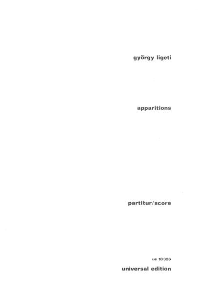 Ligeti: Apparitions