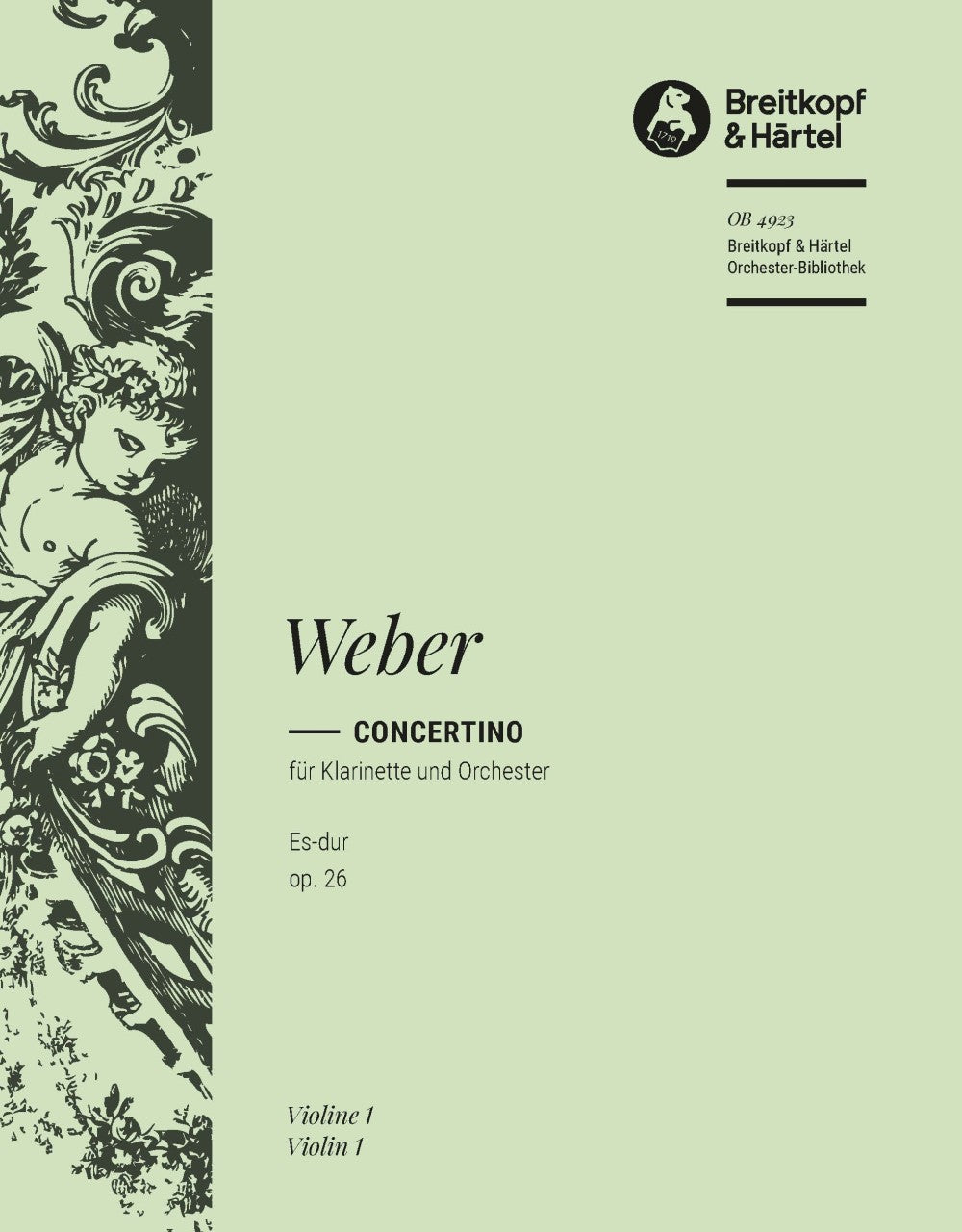 Weber: Concertino in E-flat Major, J. 109, Op. 26 – Ficks Music
