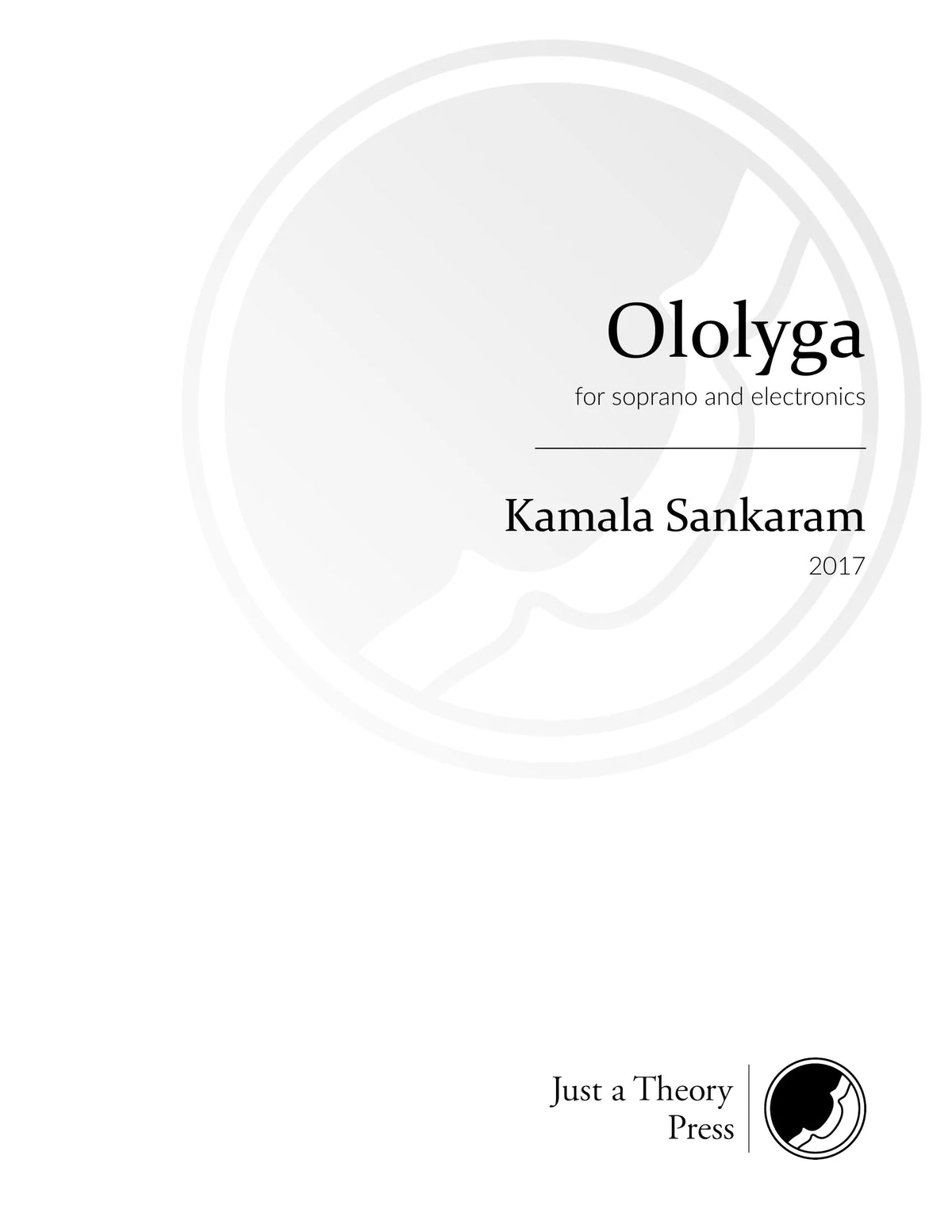 Sankaram: Ololyga