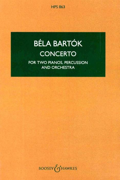 Bartók: Concerto for Two Pianos, Percussion and Orchestra – Ficks