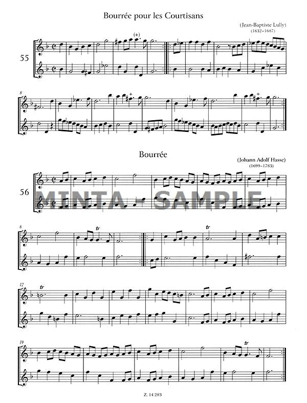Baroque Dances for 2 Descant Recorders