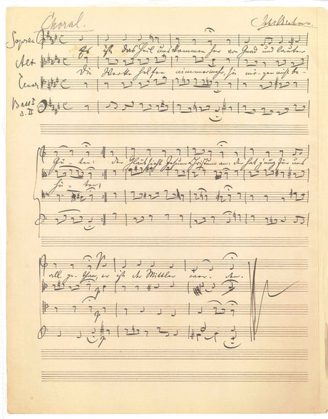 Brahms: Motet "Es ist das Heil uns kommen her", Op. 29, No. 1