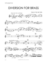 Van de Vate: Diversion for Brass